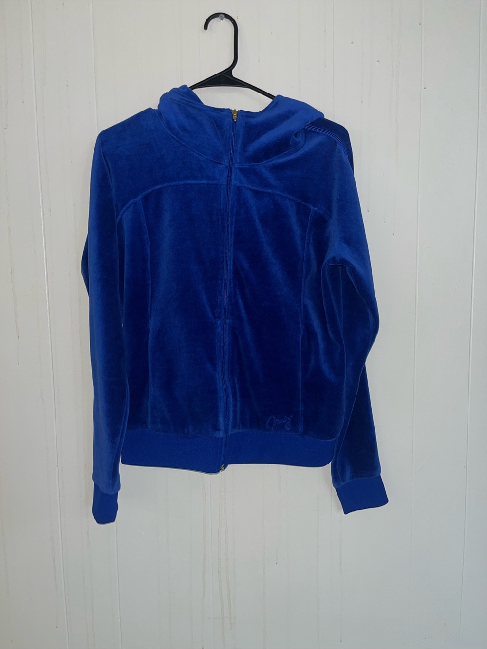 Juicy Couture Royal Blue Top with Pink Logo Tag